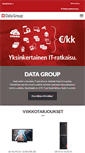 Mobile Screenshot of datagroup.fi